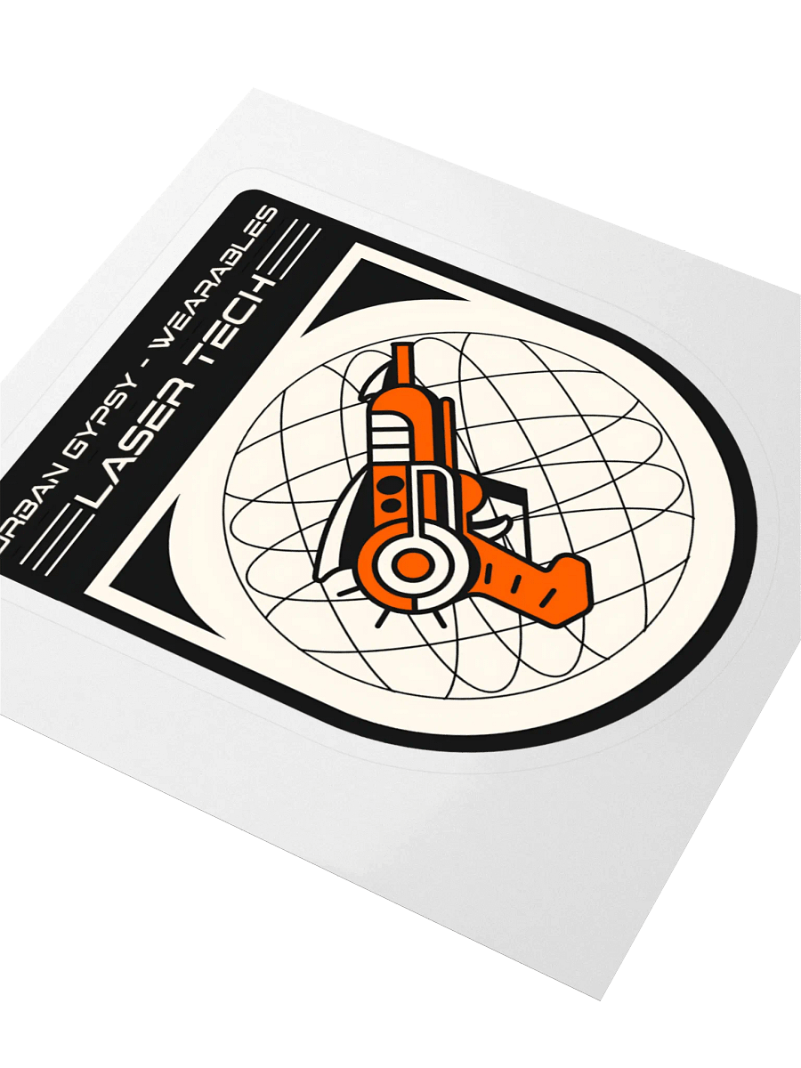 Laser Tech Kiss Cut Sticker product image (3)