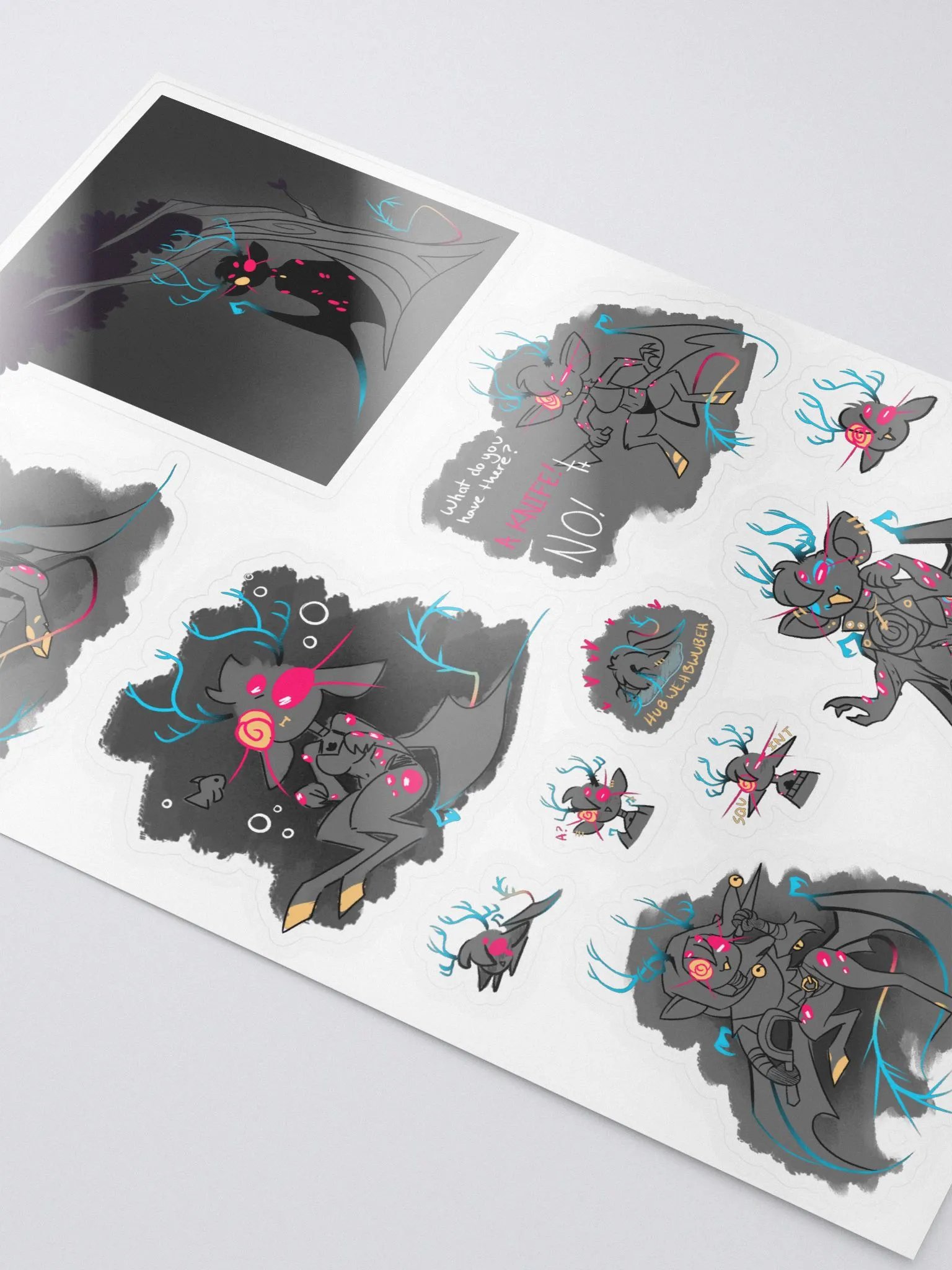 O.D. Doodle Sticker Sheet product image (3)