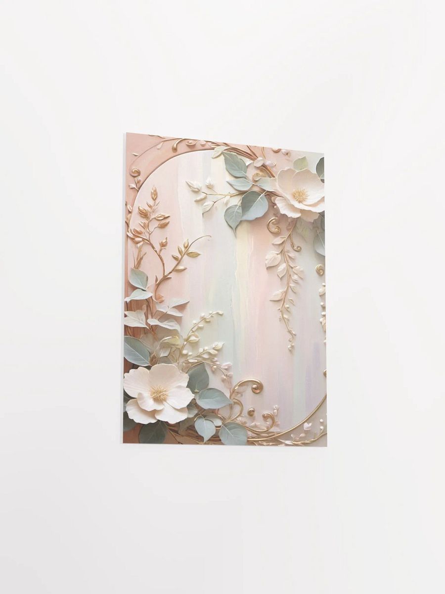 Ethereal Bloom Oval Poster product image (18)