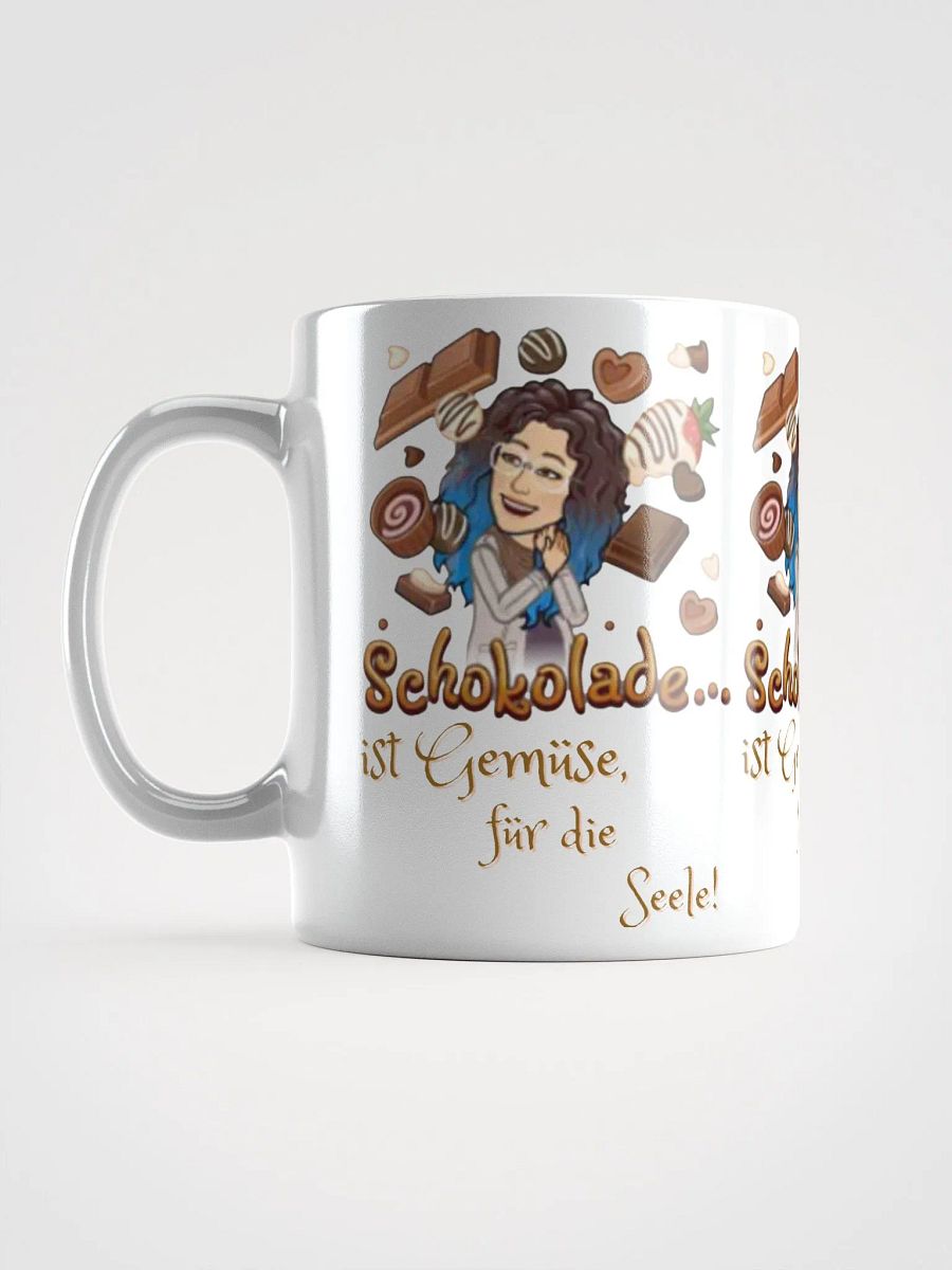 Weiß glänzende Tasse, Schokolade2 product image (17)