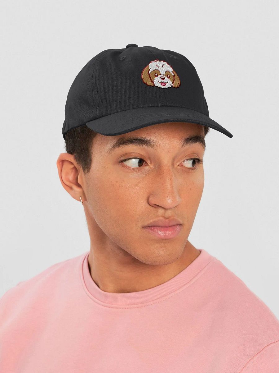 Fluffy Shih Tzu Dog Cartoon Dad Hat product image (42)