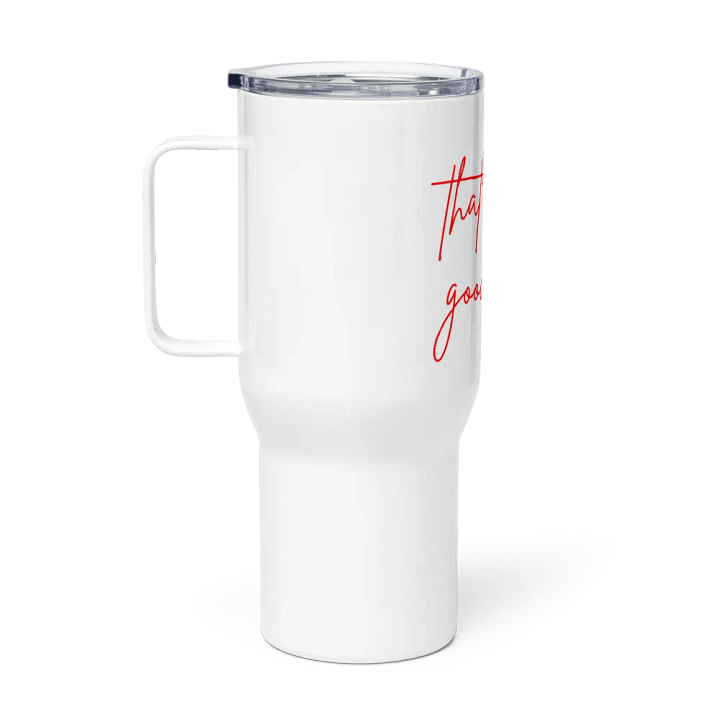 Cursive Charm Travel Mug product image (1)