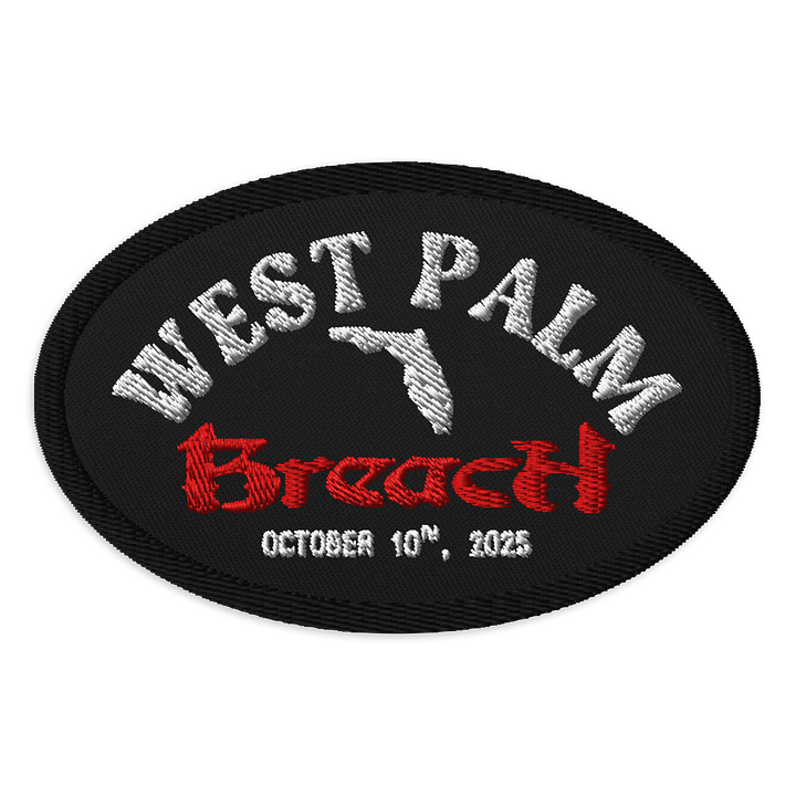 West Palm Breach Patch product image (1)