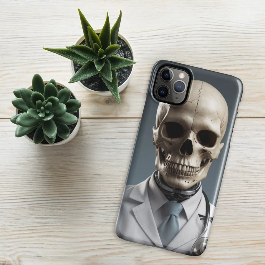 Surreal Skull Doctor iPhone® Snap Case product image (52)