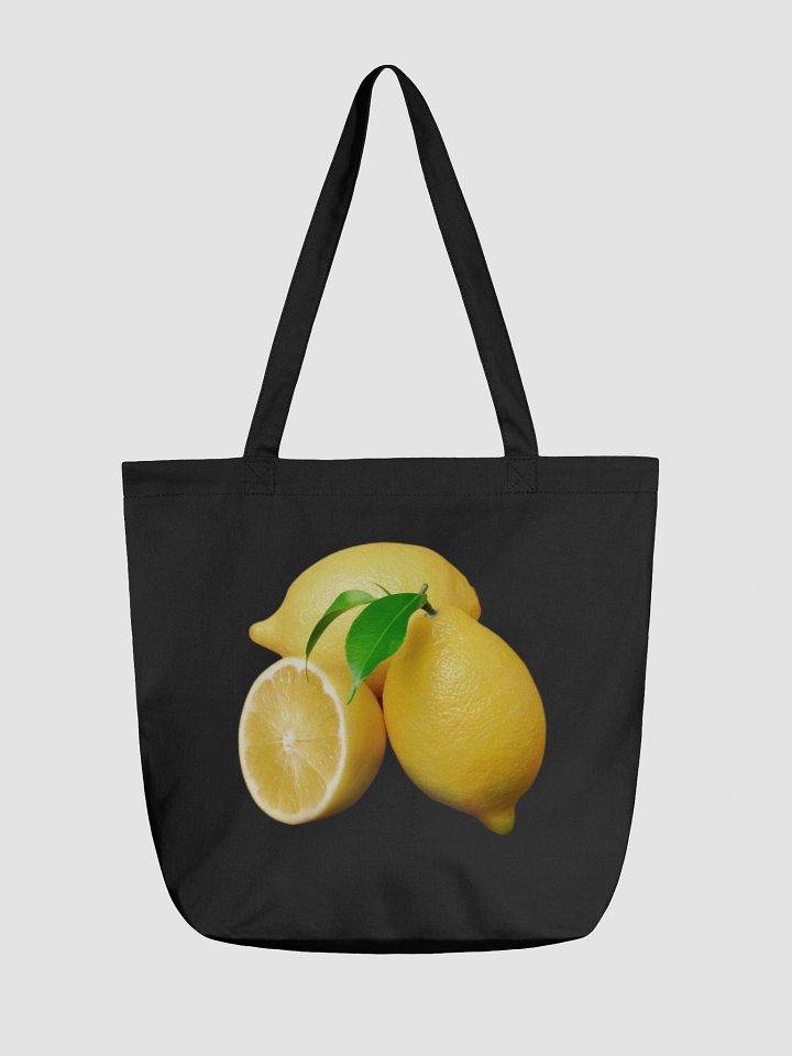 Zesty Lemon Organic Tote Bag product image (1)