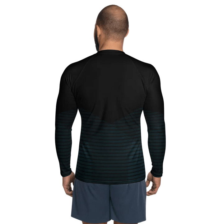 Symmetry Wave Men's Rash Guard product image (2)