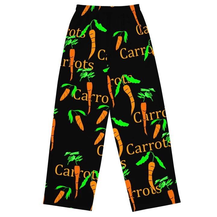 Carrots Pattern Wideleg Pants product image (1)