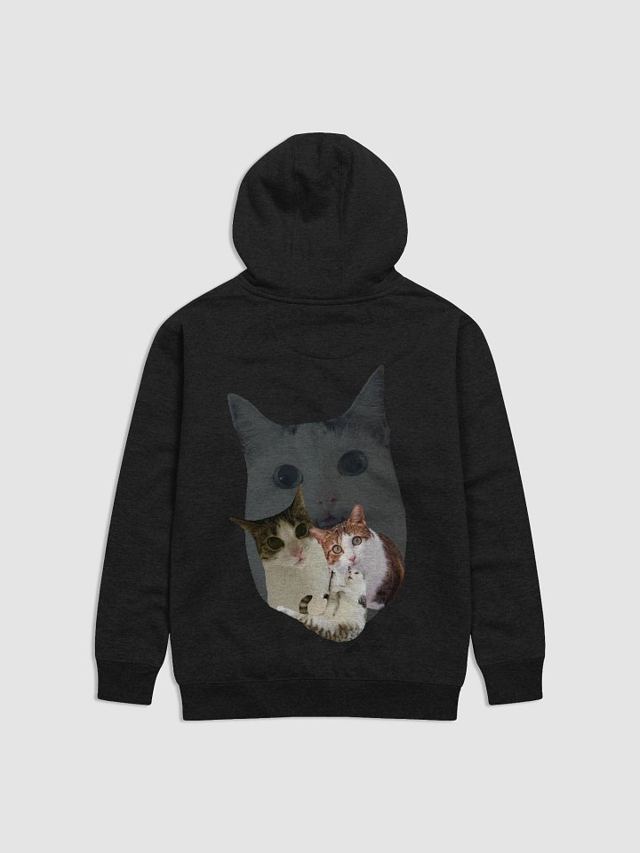 Luna Mia Neko Meme Hoodie back print product image (1)