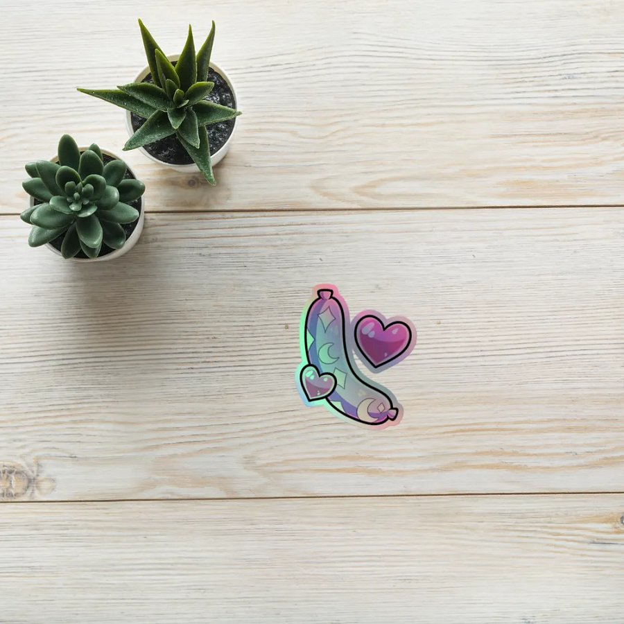 Moon Sausage Holo-sticker product image (10)