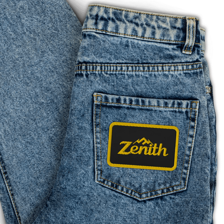 Zenith Mountains Embroidered Patch product image (1)