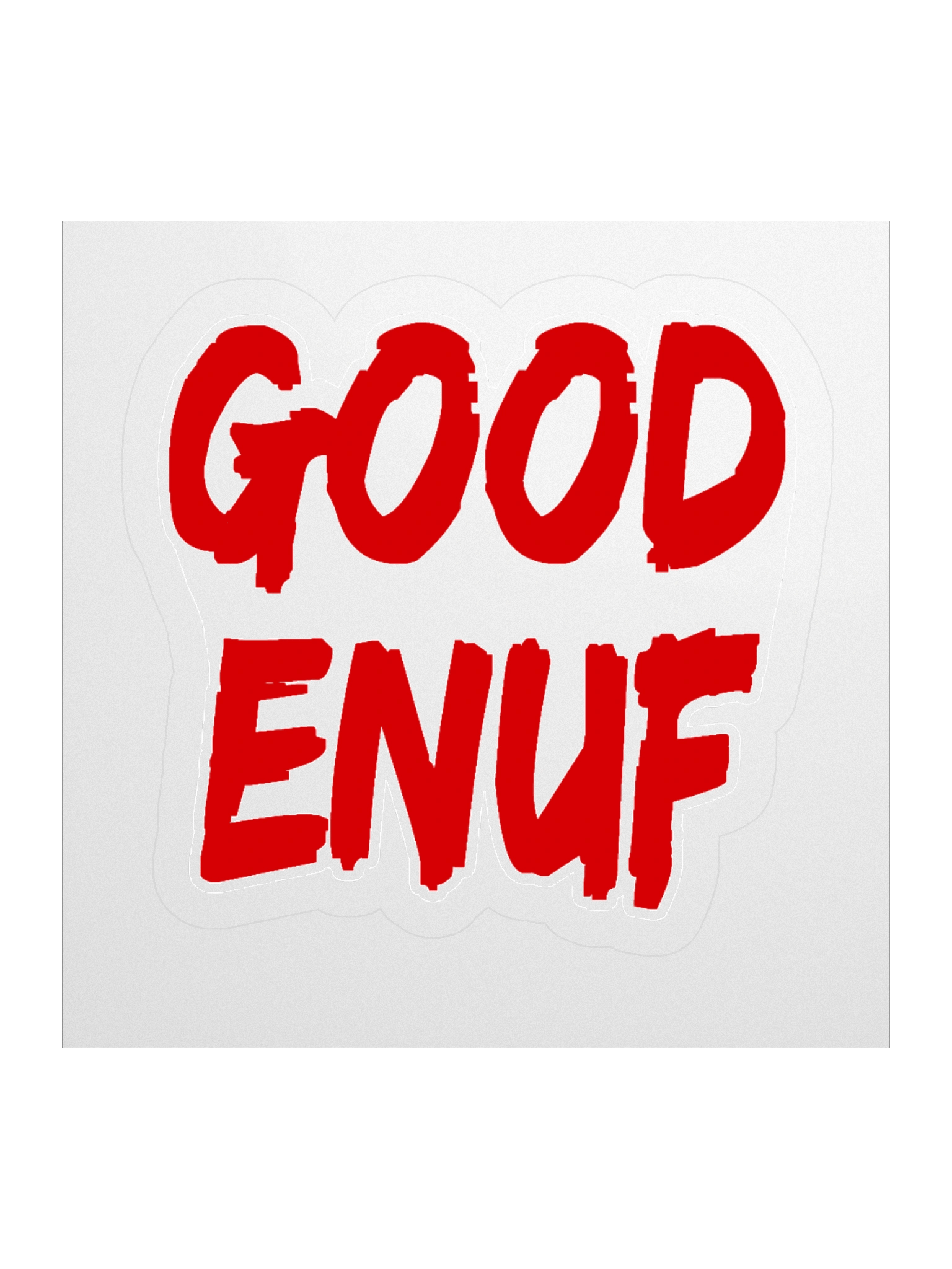 GOOD ENUF Sticker product image (1)