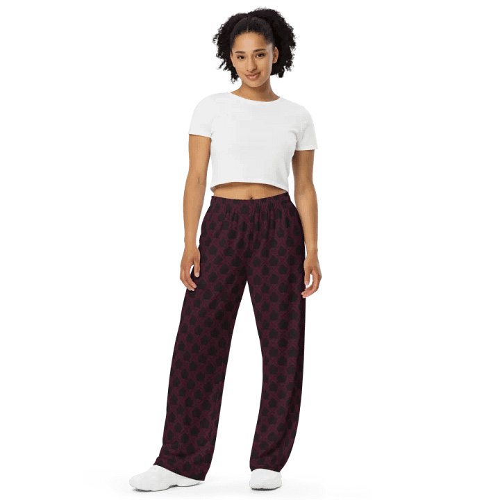 Maroon Haunted Hellebore PJ Bottoms product image (2)