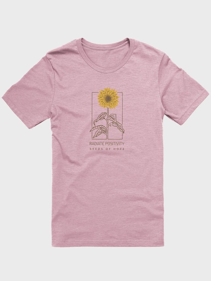 Radiant Sunflower Positivity Tee product image (1)