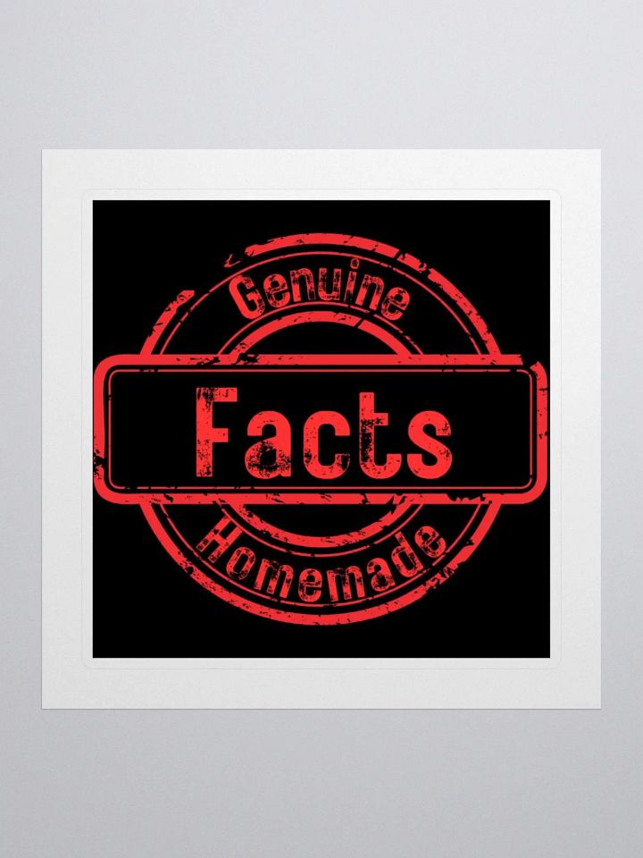ETHANBOMB - FACTS STICKER product image (2)