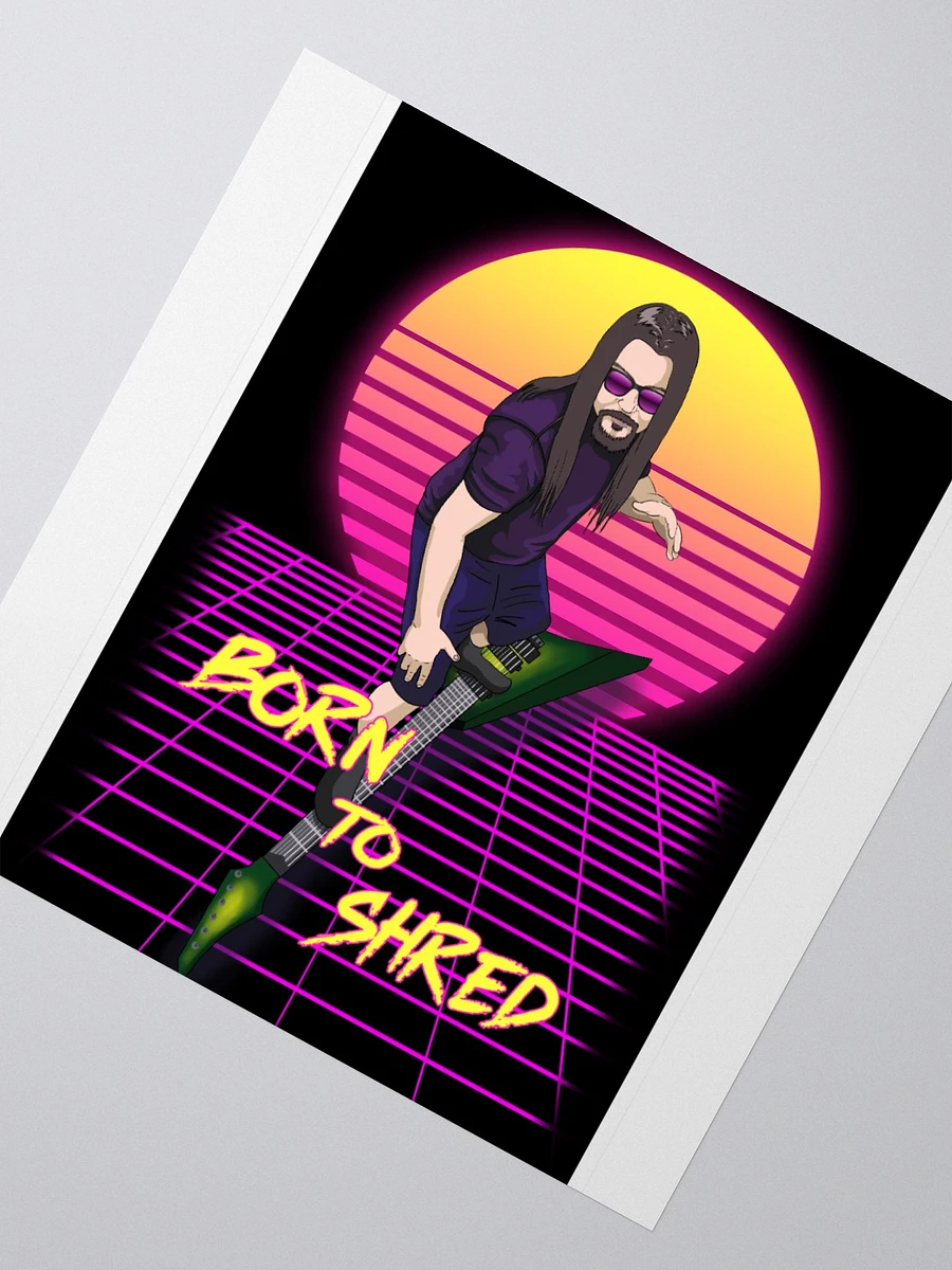 Born To Shred Sticker product image (2)