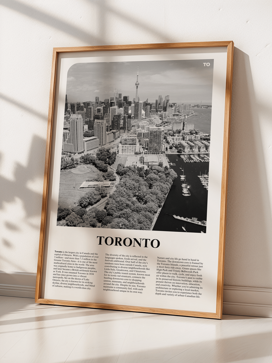 Toronto 01 Newspaper Poster product image (14)