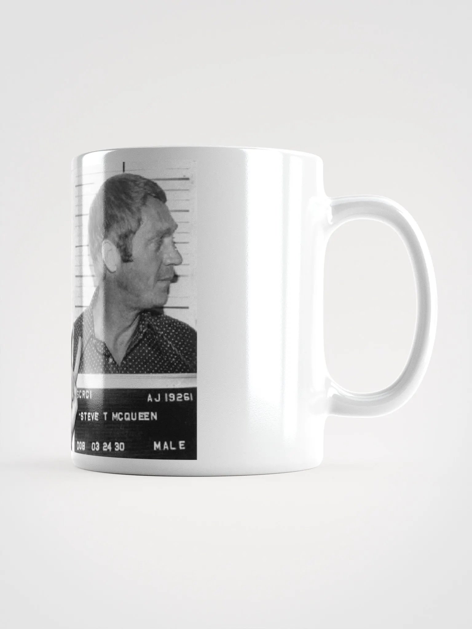 Steve McQueen Mugshot product image (1)