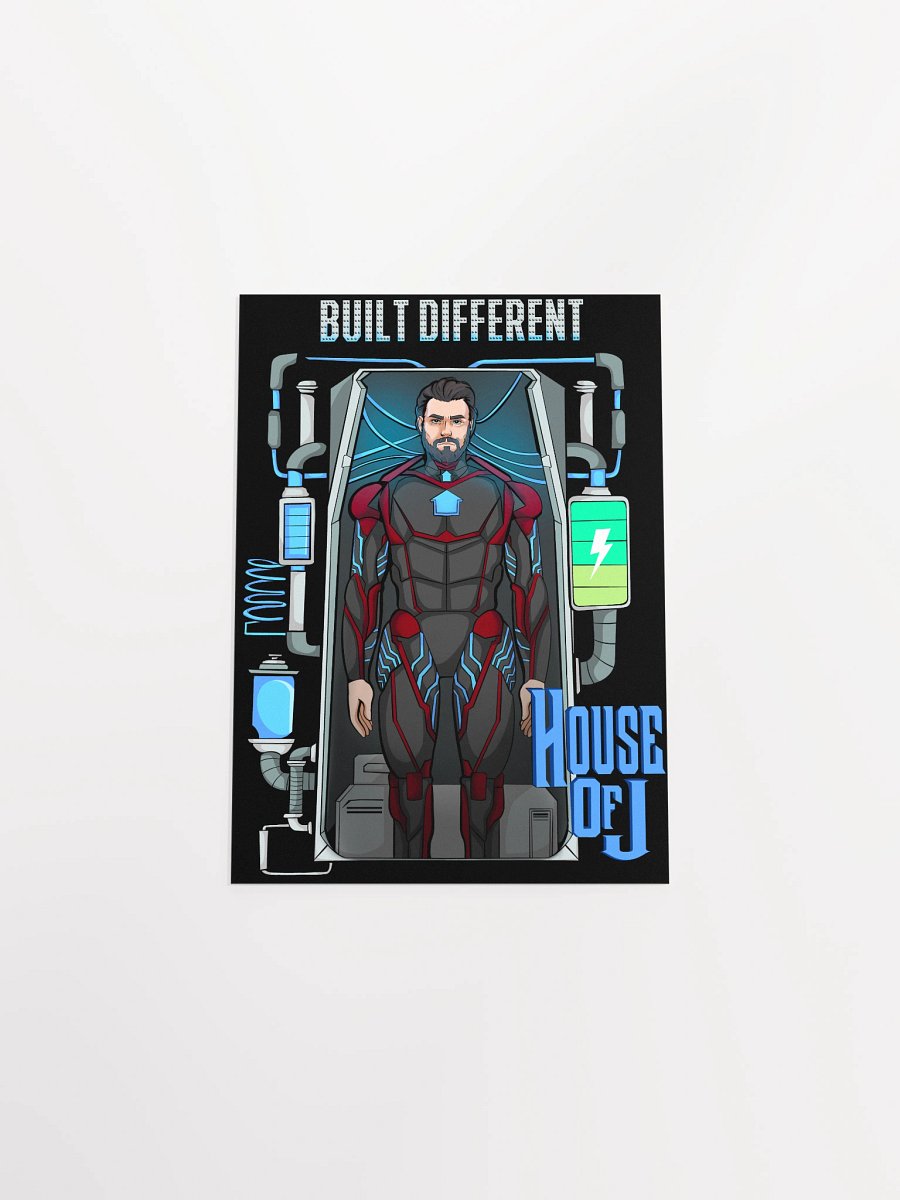 House of J "Recharge" Matte Poster (Dark) product image (24)