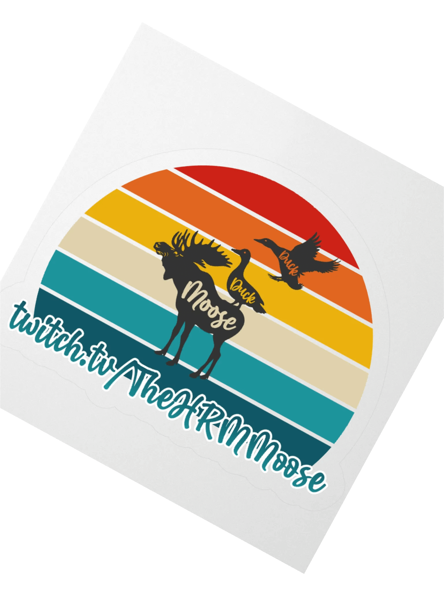 Duck Duck Moose Sticker product image (2)