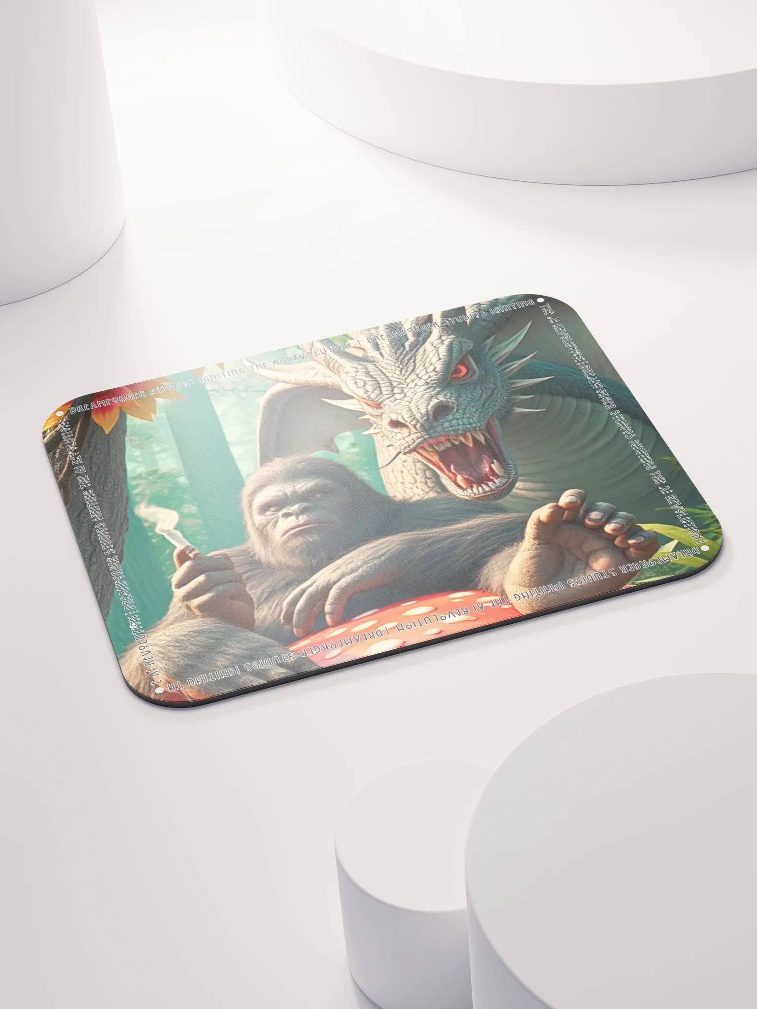 Draco's Realms: Mythical Mates Selfie Mousepad product image (4)