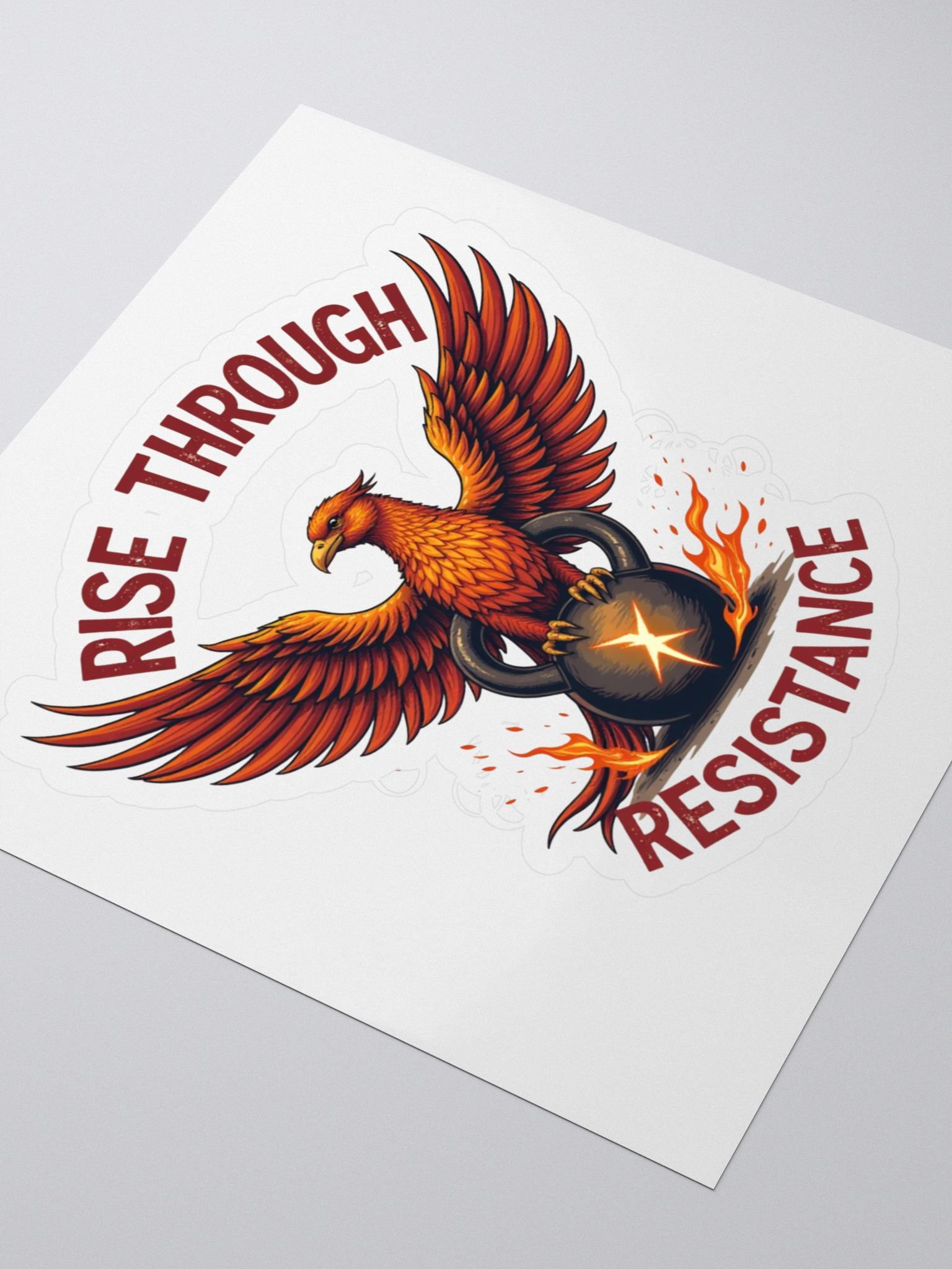 Phoenix Resistance Kiss Cut Stickers product image (3)