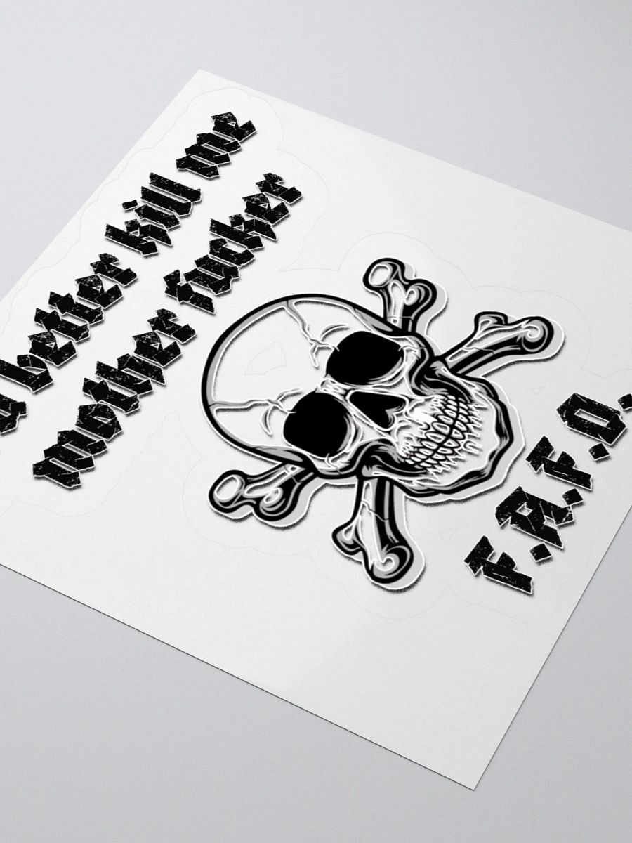 Better Kill Me - Uncensored Sticker product image (7)