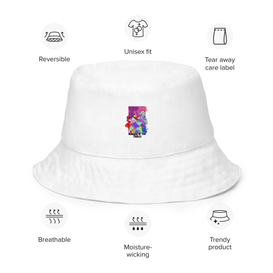 Troll Racer Bucket Hat - by Eggu product image (3)