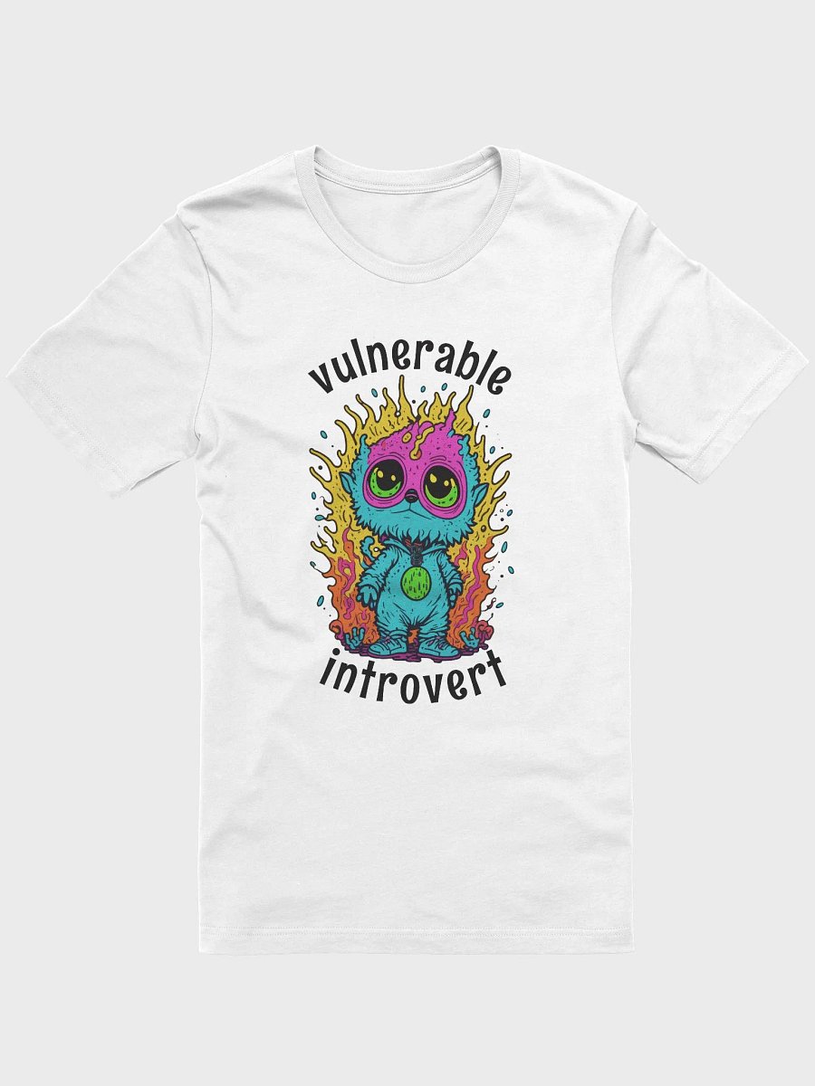 Quirky Misfits Graphic | Light Colored T Shirt | Vulnerable Introvert product image (1)