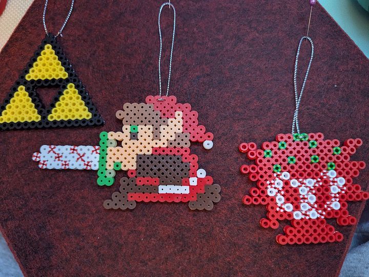 Hero Bead Ornaments Set of 3 product image (1)