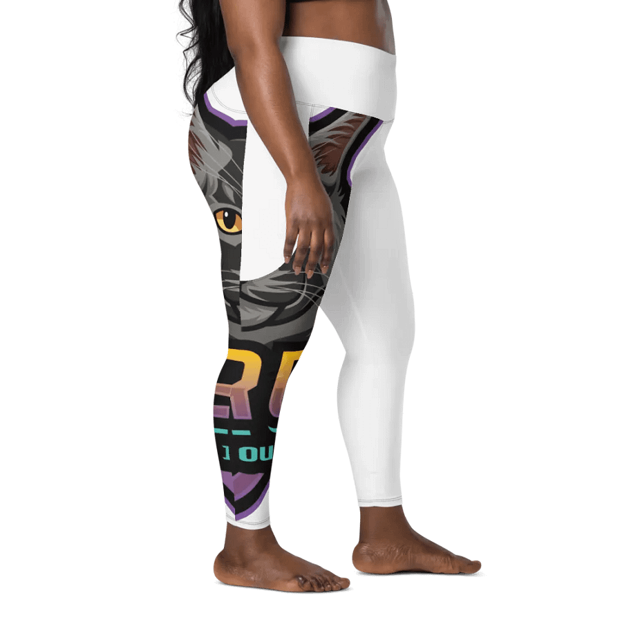 All-Over Print Lady Leggings with Pockets product image (8)