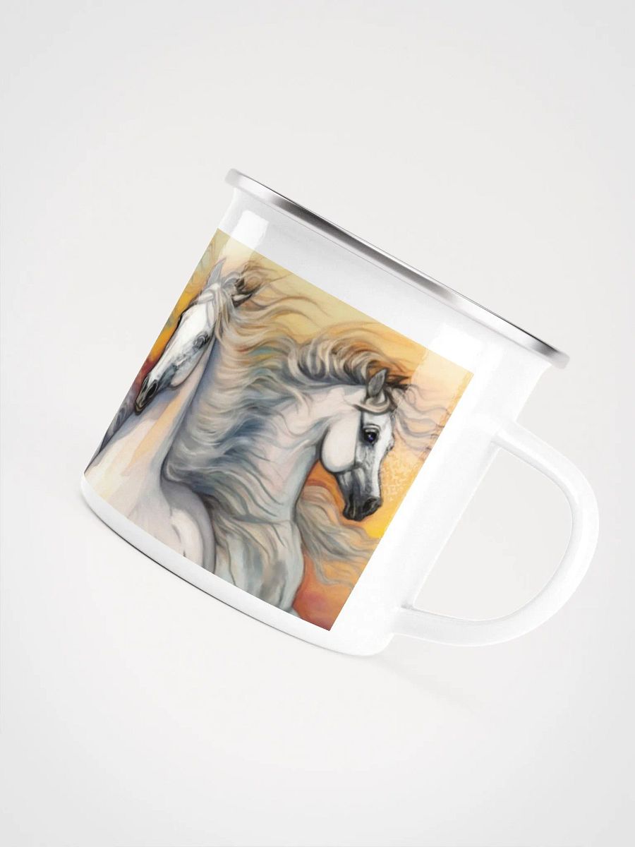 Sunset Horses Enamel Mug product image (5)