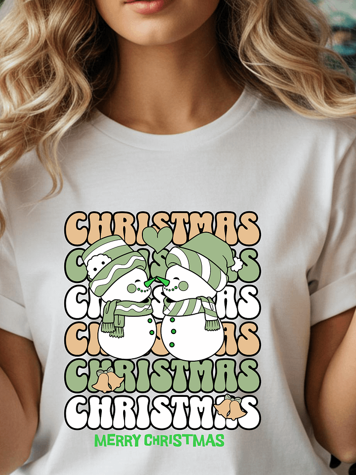 Snowmen Love Christmas T-Shirt product image (62)