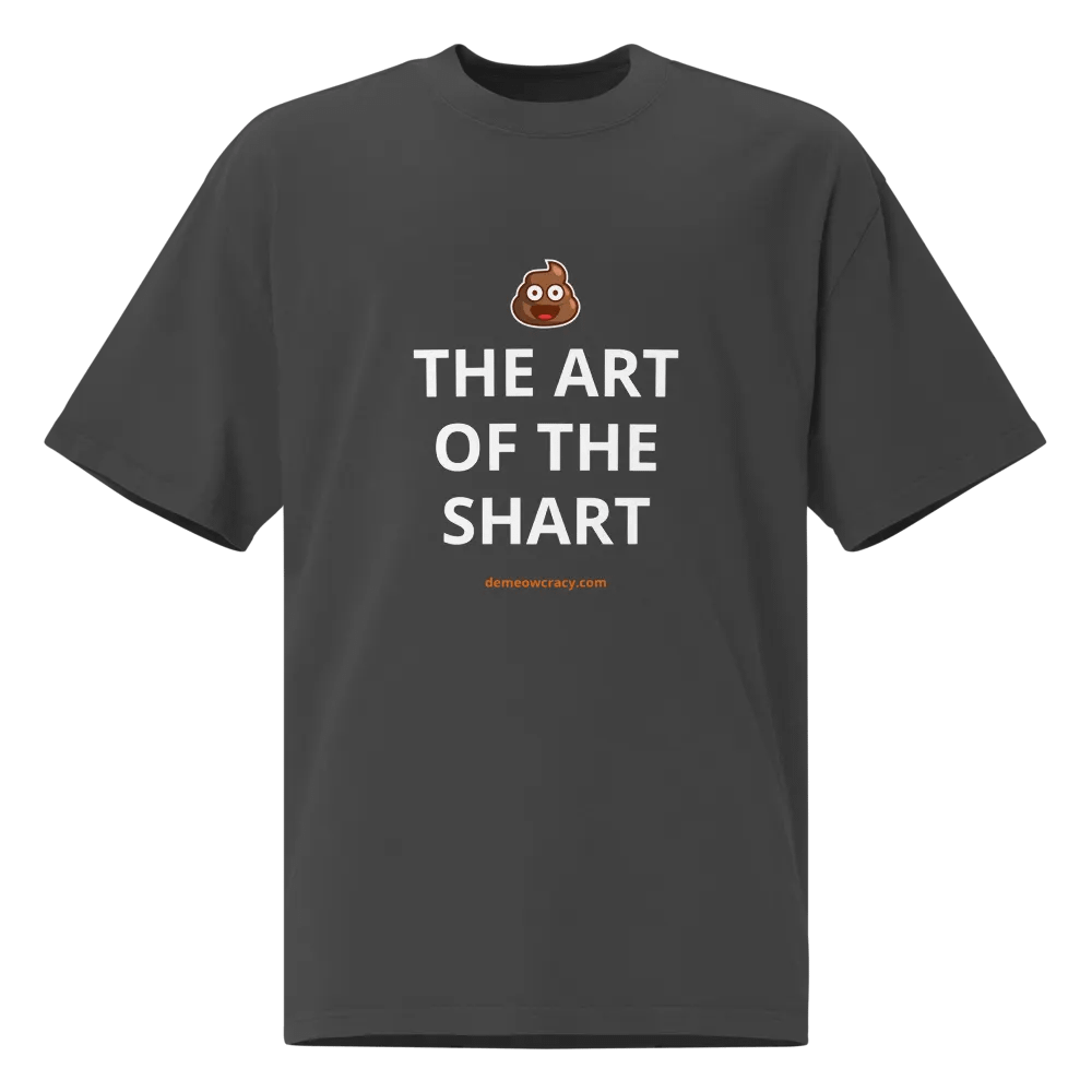 The Art of the Shart - Oversized Faded Tee product image (8)
