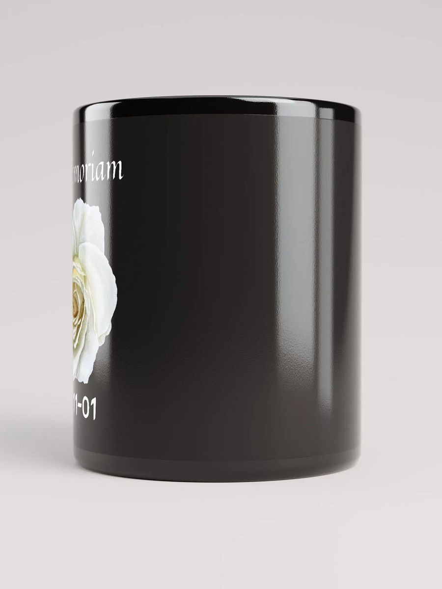 In Memoriam - 9/11 Tribute Glossy Black Mug product image (5)