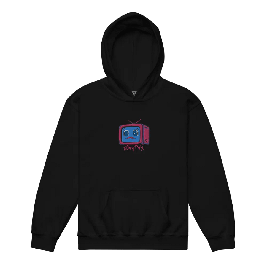 Whimsical TV Face Kids Hoodie product image (14)