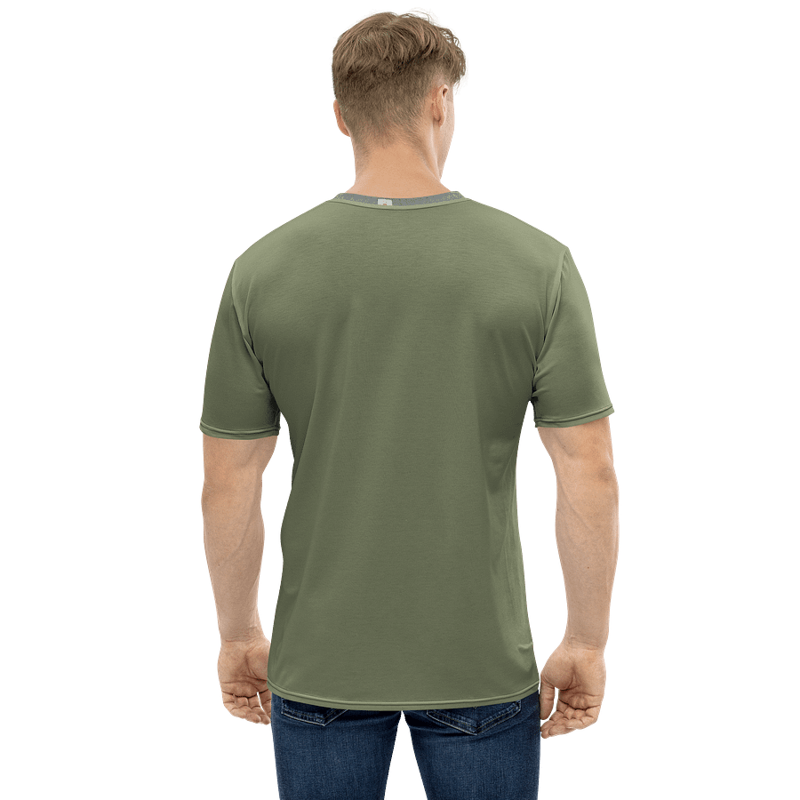 Signal Grid - Olive Matrix Edition Men's Tee product image (2)