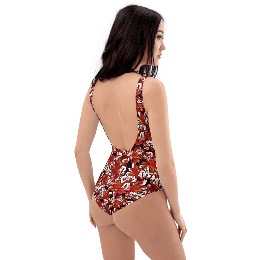 Fire Flower | One-piece swimsuit product image (6)