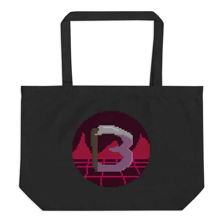 Large Harbingerofbeth Scythe Logo by Cassafrassarole Tote Bag product image (1)