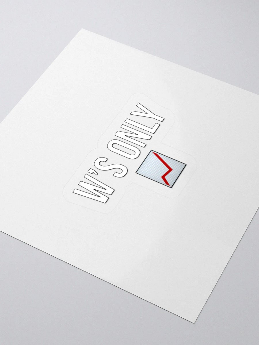 W's Only Stickers product image (3)