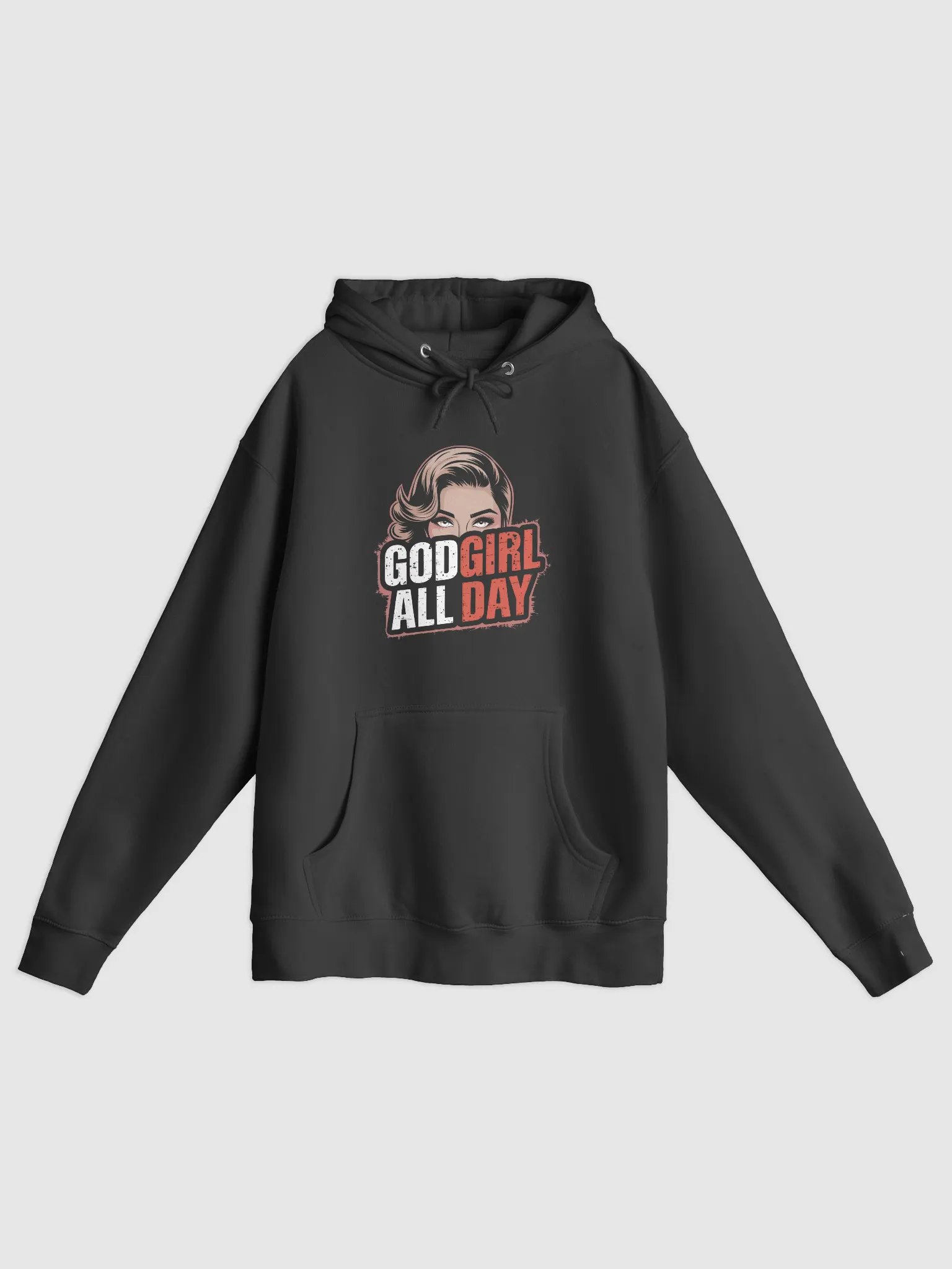 God Girl All Day Premium Hoodie product image (1)