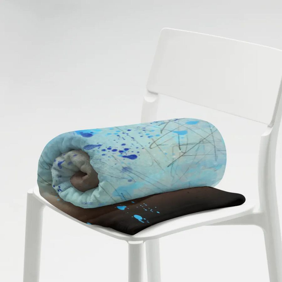 BTS - Jimin Set me Free Freedom Throw Blanket - Designed by ChimberArt product image (7)