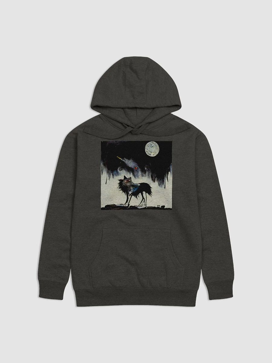 Moonlit Howl Unisex Premium Hoodie product image (1)