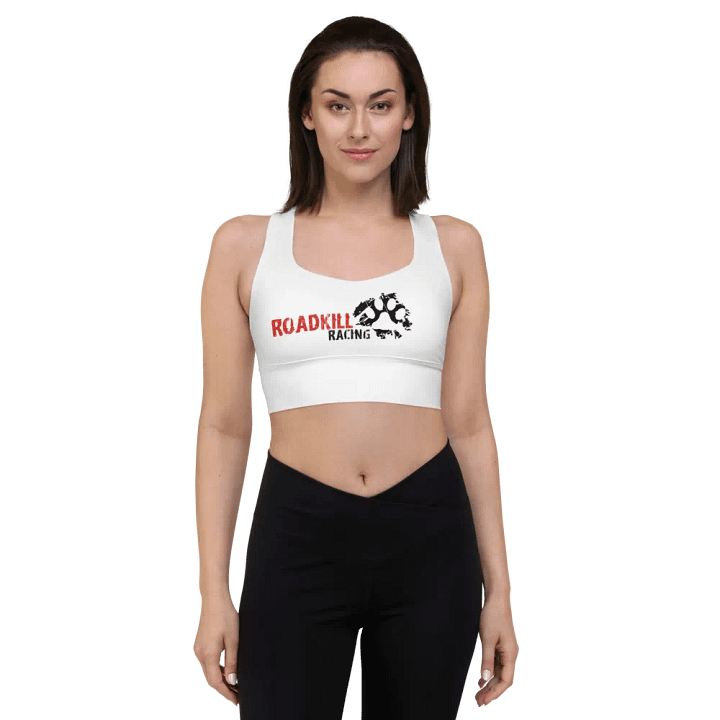 Pawprint long sports bra product image (2)