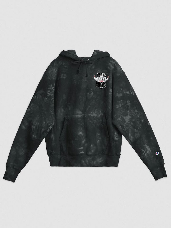 Horns Over Hoops Fusion Tie-Dye Hoodie product image (2)