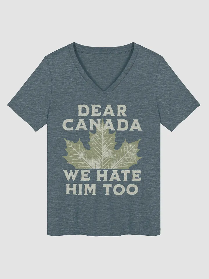 Dear Canada Statement V-Neck Tee product image (2)
