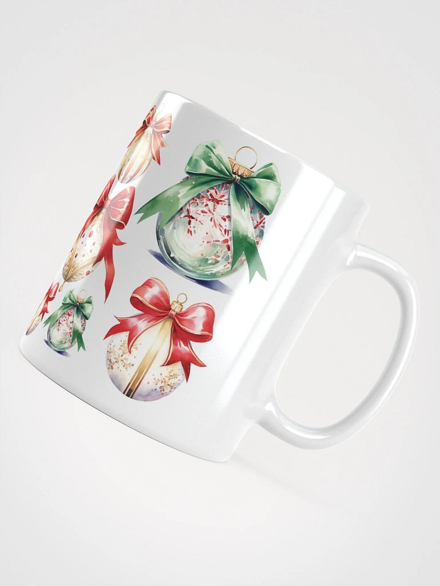 Festive Ornaments White Glossy Mug product image (5)
