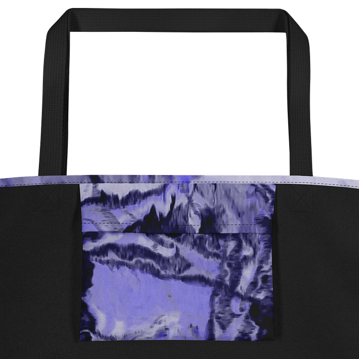 Purple Fluid Art Tote Bag product image (2)