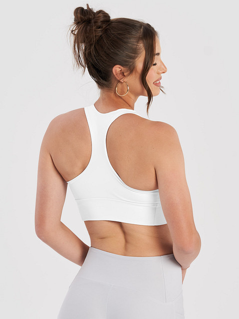 Photo showing All-Over Print Recycled Longline Sports Bra