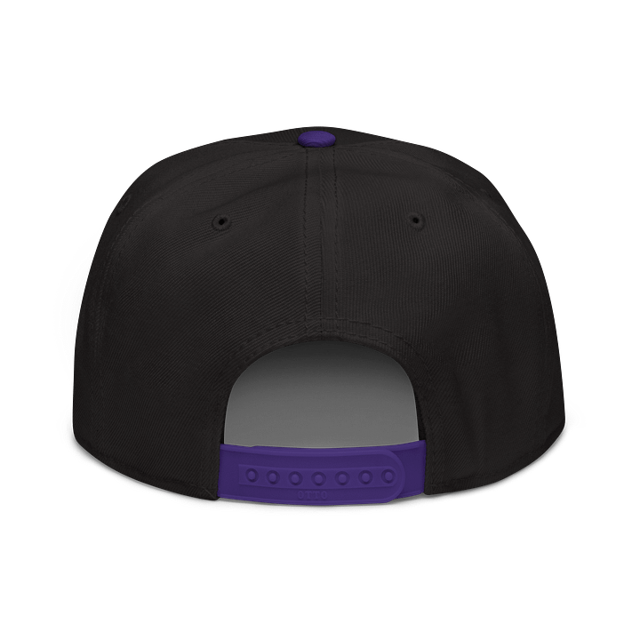 Proud Purple Abstract Snapback Cap product image (2)