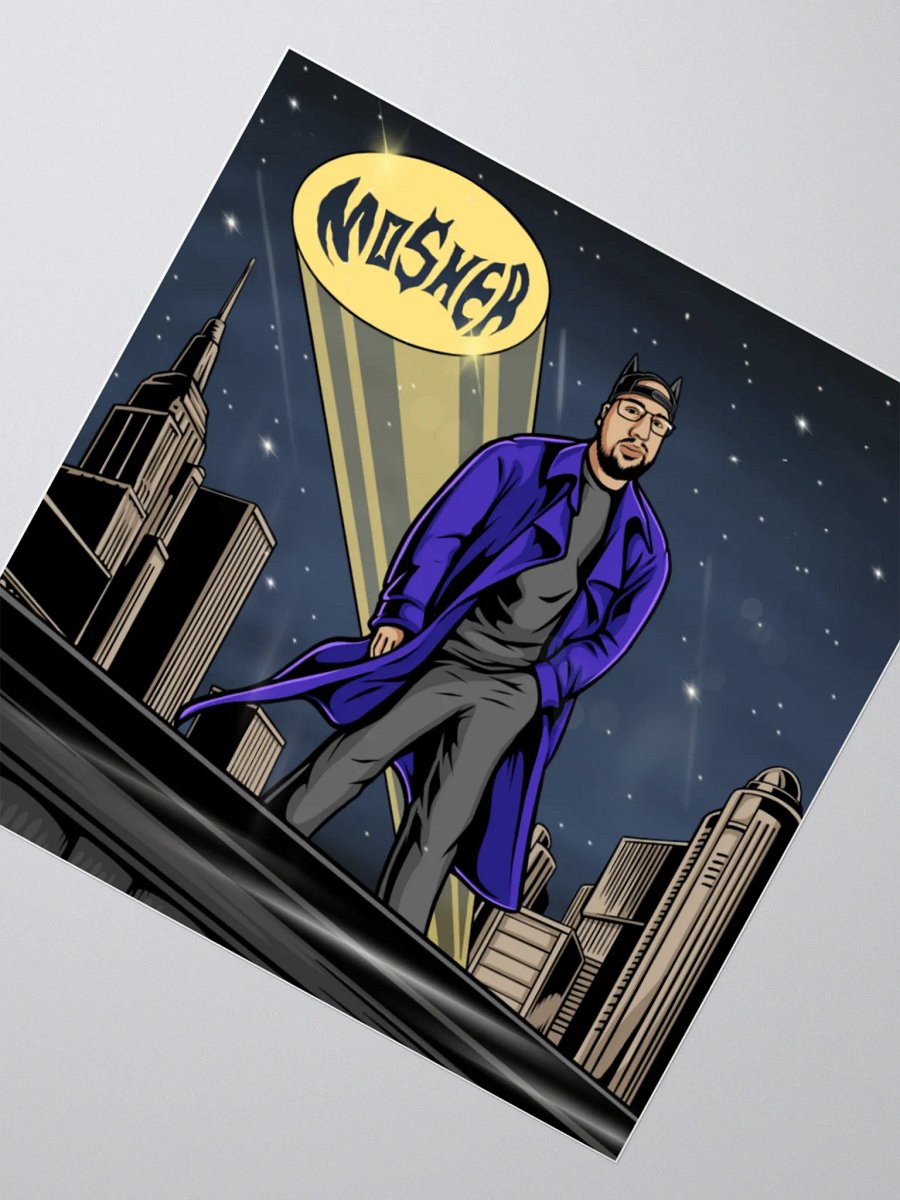 MOSHER LOGO STICKER product image (7)